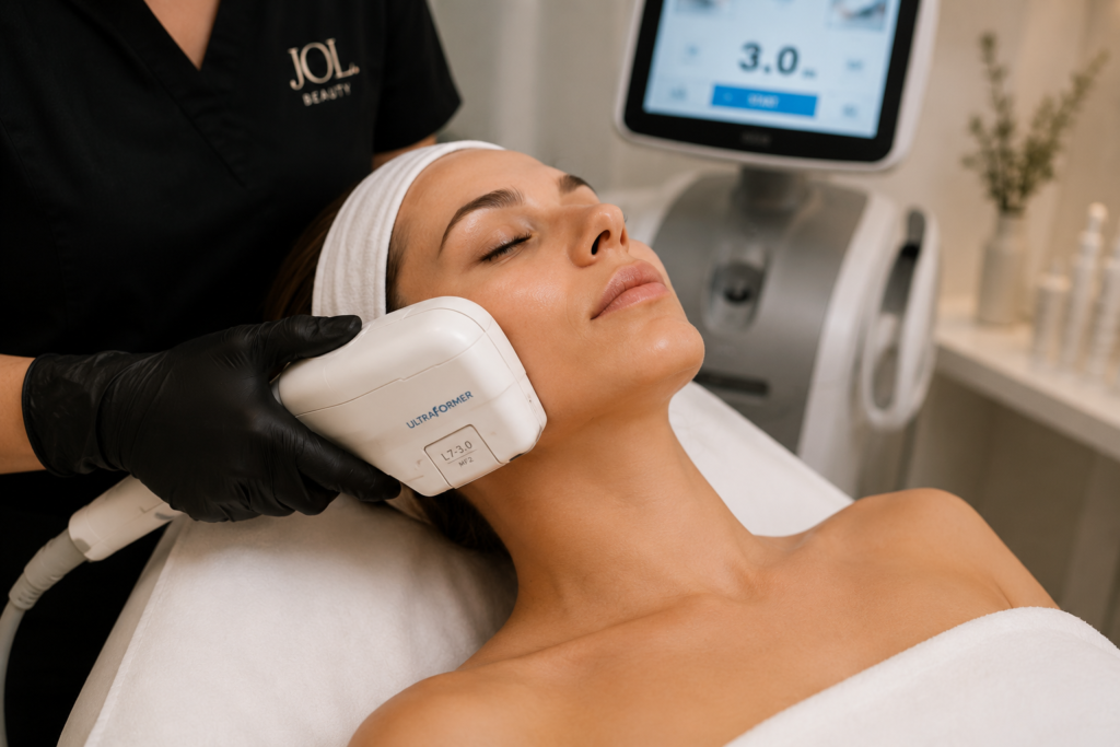 HIFU SMAS lifting en Valencia — lifting facial sin cirugía en Campanar